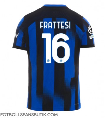 Inter Milan Davide Frattesi #16 Replika Hemmatröja 2023-24 Kortärmad